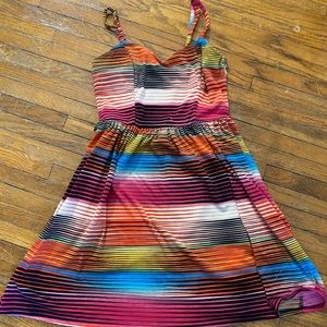 multicolored xs dress